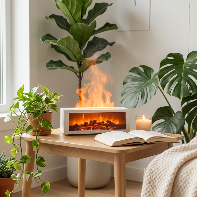 FIREPLACE HUMIDIFIER
