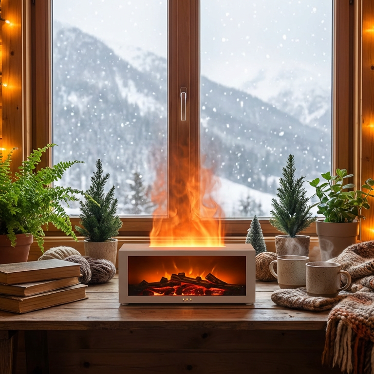 FIREPLACE HUMIDIFIER